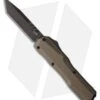 Kershaw Livewire MagnaCut Tanto OTF Automatic Knife FDE Aluminum (3.4" Black SW) -Kershaw Store KS9000TFDEBW large