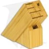 Kershaw Bamboo Slimline 6 Slot Kitchen Knife Block DM0847 -Kershaw Store Kersahw Bamboo Slimline 6 Slot Block BHQ 95139 jr