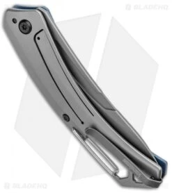 Kershaw Reverb XL Frame Lock Knife Carabiner CF/G-10 (3" Gray) 1225 -Kershaw Store Kersahw Reverb XL FL Carabiner CF G 10 Gray 1225 BHQ 94081 jr side