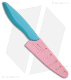 Kershaw 3-Piece Dessert Warrior® Edition Kitchen Knife Set Blue + Pink Donut -Kershaw Store Kershaw 3.5 Paring Kitchen Knife Dessert Warrior Edition 1784DWX BHQ 198590 kr sheath large