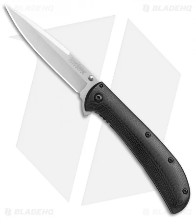 Kershaw Al Mar AM-4 Assisted Opening Knife Black G-10 (3.5" Satin) 2330 3 Kershaw Al Mar AM-4 Assisted Opening Knife Black G-10 (3.5" Satin) 2330