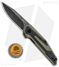 Kershaw Anso Fraxion Liner Lock Knife CF/Tan G-10 (2.75" Blackwash) 1160TANBW 9 Kershaw Anso Fraxion Liner Lock Knife CF/Tan G-10 (2.75" Blackwash) 1160TANBW -Kershaw Store Kershaw Anso Fraxion LL CF Tan G 10 Blackwash 1160TANBW BHQ 80566 jr bottlecap