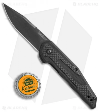 Kershaw Anso Fraxion Liner Lock Knife Carbon Fiber/G-10 (2.75" BlackWash) 1160 6 Kershaw Anso Fraxion Liner Lock Knife Carbon Fiber/G-10 (2.75" BlackWash) 1160 - Image 4