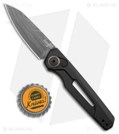 Kershaw Auto Launch 11 Black Aluminum Automatic Knife (2.75" Damascus) 7550DAM 9 Kershaw Auto Launch 11 Black Aluminum Automatic Knife (2.75" Damascus) 7550DAM -Kershaw Store Kershaw Auto Launch 11 Black Aluminum Damascus BHQ 175624 jr bottlecap large