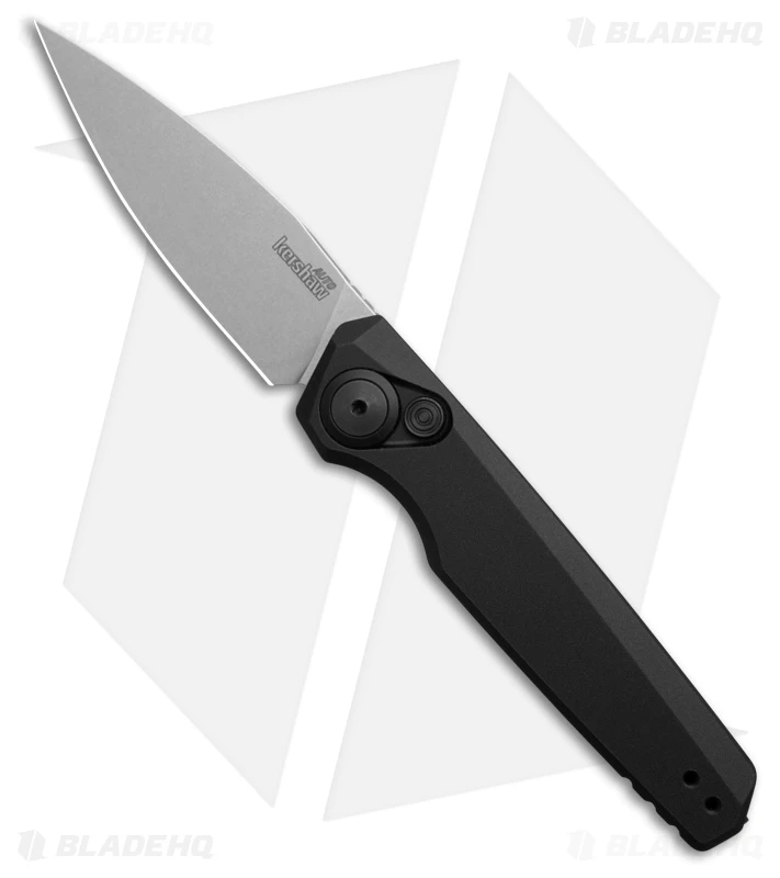 Kershaw Launch 18 Automatic Knife Black Aluminum (2.8" Stonewash) 3 Kershaw Launch 18 Automatic Knife Black Aluminum (2.8" Stonewash)