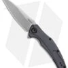 Kershaw Bareknuckle Sub Frame Lock Knife Gray Al (3.5" Stonewash) 7777 -Kershaw Store Kershaw Bareknuckle Sub FL Gray Aluminum SW 7777 BHQ 80586 jr 2