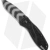 Kershaw Blur Assisted Opening Knife Black (3.375" Tiger Stripe) 1670OLKTSX -Kershaw Store Kershaw Blur Assisted Opening Black Tiger Stripe KS1670BLKTS BHQ 100766 jr