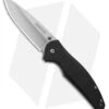 Kershaw Bowser Liner Lock Knife Black Nylon (3.25" Satin) -Kershaw Store Kershaw Bowser LLK Black Nylon 3in Satin BHQ 107942 td