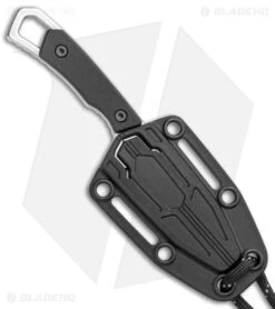 Kershaw Brace Neck Knife Fixed Blade (2" Stonewash) 2085 -Kershaw Store Kershaw Brace Neck Knife Fixed Blade SW 2085 BHQ 120531 jr sheath large