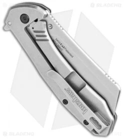 Kershaw Bracket Cleaver Assisted Frame Lock Knife Black G-10 (3.4" SW) 3455 -Kershaw Store Kershaw Bracket Cleaver Assisted FL Black G 10 SW 3455 BHQ 120536 jr side