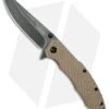 Kershaw Brookside Spring Assisted Liner Lock Knife Tan GFN (3.25" Black SW) 2 Kershaw Brookside Spring Assisted Liner Lock Knife Tan GFN (3.25" Black SW) -Kershaw Store Kershaw Brookside Spring Assisted Liner Lock Knife Tan GFN BHQ 196932 td large