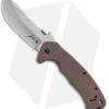 Kershaw CQC-11K Frame Lock Knife Brown G-10 (3.5" Stonewash) 6031 -Kershaw Store Kershaw CQC 11K FL Brown G 10 SW 6031 BHQ 52195 jr