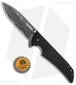 Kershaw Damascus Skyline Liner Lock Knife (3.125") 1760DAM -Kershaw Store Kershaw Damascus Skyline LL 1760DAM BHQ 3378 jr bottlecap