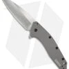 Kershaw Dividend Assisted Opening Knife Gray Aluminum (3" Stonewash) 1812GRY -Kershaw Store Kershaw Dividend Gray 1812AL jr