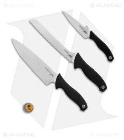 Kershaw Emerson 3-PC Cook's Knife Set - 6100 -Kershaw Store Kershaw Emerson 3 Piece Cooks Knife set 6100 BHQ 52214 er bottlecap