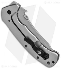 Kershaw CQC-11K D2 Frame Lock Knife Brown G-10 (3.5" Stonewash) 6031D2 -Kershaw Store Kershaw Emerson CQC 11K D2 FL Brown G 10 SW 6031D2 BHQ 101840 jr side