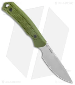 Kershaw Deschutes Skinner Fixed Blade Knife Green (3.9" Stonewash) 1883 -Kershaw Store Kershaw Fixed Blade Green SW 1883 jr spine