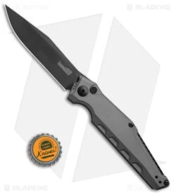 Kershaw Galyean Launch 7 Automatic Knife Gray (3.75" Black) 7900GRYBLK -Kershaw Store Kershaw Galyean Launch 7 Gray Black 7900GRYBLK BHQ 52153 jr bottlecap large