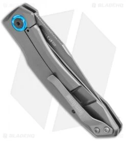 Kershaw Highball Frame Lock Knife Stainless Steel (2.8" Satin D2) 7010 -Kershaw Store Kershaw Highball FL SS Satin 7010 BHQ 106053 jr side