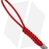 Kershaw Knives Tied Red Paracord Lanyard + Kershaw Bead -Kershaw Store Kershaw Knives Tied Red Paracord lanyard kershaw bead BHQ 82620 er