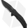 Kershaw Lateral Spring Assisted Knife Black GRN (3" Black Serr) 1645BLKST 1 Kershaw Lateral Spring Assisted Knife Black GRN (3" Black Serr) 1645BLKST -Kershaw Store Kershaw Lateral Knife Black Black Serr BHQ 178498 jr