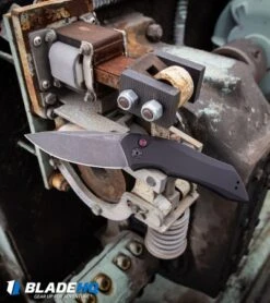 Kershaw Launch 1 Automatic Knife Olive Green Aluminum (3.4" BlackWash) 7100OLBW -Kershaw Store Kershaw Launch 1 Automatic Knife Black Aluminum BlackWash 7100BW BHQ 27374 kp lifestyle web 3