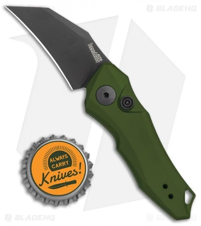 Kershaw Launch 10 Automatic Knife Olive Green (1.9" Black) 7350OLBLK 6 Kershaw Launch 10 Automatic Knife Olive Green (1.9" Black) 7350OLBLK - Image 4