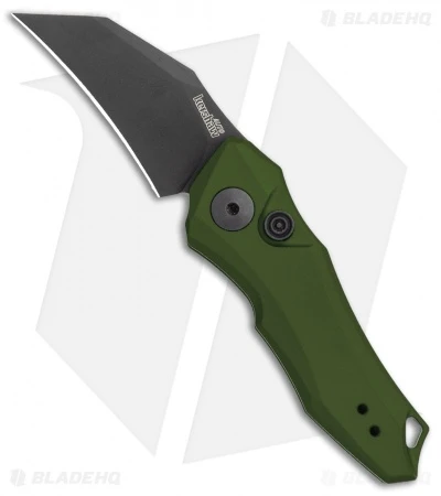 Kershaw Launch 10 Automatic Knife Olive Green (1.9" Black) 7350OLBLK 3 Kershaw Launch 10 Automatic Knife Olive Green (1.9" Black) 7350OLBLK