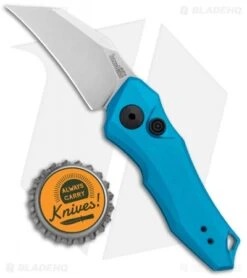 Kershaw Launch 10 Automatic Knife Teal (1.9" Stonewash) 7350 -Kershaw Store Kershaw Launch 10 Auto Teal SW 7350 BHQ 105328 jr bottlecap