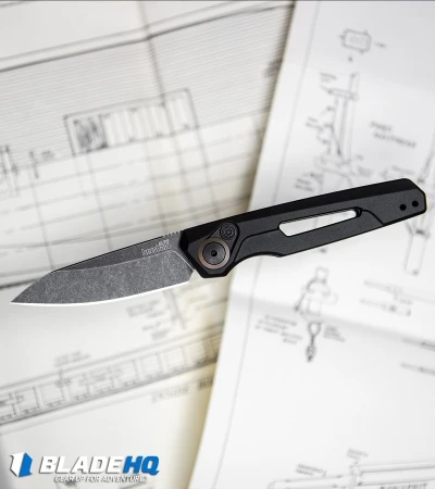 Kershaw Launch 11 Automatic Knife Black Aluminum (2.75" Blackwash) 7550 7 Kershaw Launch 11 Automatic Knife Black Aluminum (2.75" Blackwash) 7550 - Image 5