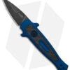 Kershaw Launch 12 CA Legal Mini Stiletto Automatic Knife Blue/CF (1.9" Black SW) -Kershaw Store Kershaw Launch 12 CA Legal mini Stiletto Automatic Knife Blue CF 1in Black SW BHQ 145126 td