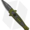 Kershaw Launch 12 CA Legal Stiletto Automatic Knife OD Green (1.9" Black SW) -Kershaw Store Kershaw Launch 12 Call Legal Stiletto Auto OD Green KER7130OLBW BHQ 114625 jr