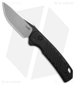 Kershaw Launch 23 Automatic Knife Black Aluminum (3.3" Two-Tone) 7305