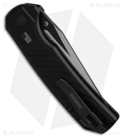 Kershaw Launch 23 Automatic Knife Black Aluminum (3.3" Two-Tone) 7305 -Kershaw Store Kershaw Launch 23 Automatic Knife Black Aluminum 3.3in Two Tone BHQ 221679 hd side large