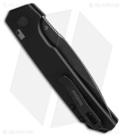 Kershaw Launch Iridium Automatic Knife Black Aluminum/G-10 (3.5" Black SW) -Kershaw Store Kershaw Launch Iridium Automatic Knife Black Aluminum G 10 3.5in Black SW BHQ 221677 hd side large