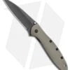 Kershaw Leek Assisted Opening Knife Gray Stainless Steel (3" Gray) 1660GRY -Kershaw Store Kershaw Leek LL A O Gray Bronze Black BHQ 117600 jr