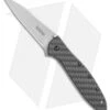 Kershaw Leek Assisted Opening Knife Carbon Fiber (3" Stonewash) 1660CF -Kershaw Store Kershaw Leek cf sw BHQ 52168 jr