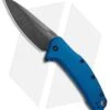 Kershaw Link Drop Point Knife Blue Aluminum (3.25" BlackWash) 1776NBBW 2 Kershaw Link Drop Point Knife Blue Aluminum (3.25" BlackWash) 1776NBBW -Kershaw Store Kershaw Link DP Blue Aluminum 1776NBBW BHQ 52152 jr 2