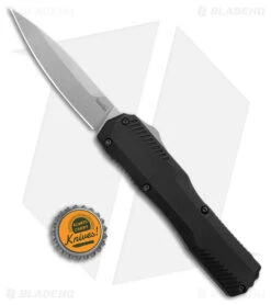 Kershaw Livewire MagnaCut D/A OTF Automatic Knife Black (3.4" Stonewash) 9000 -Kershaw Store Kershaw Livewire 15 Knife OTF Black SW BHQ 178516 jr bottlecap large