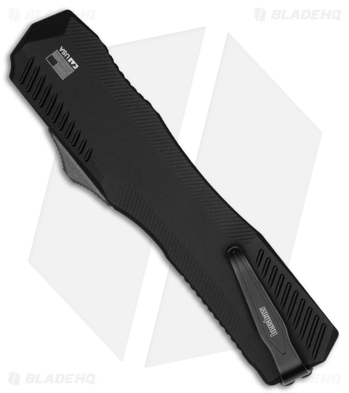 Kershaw Livewire MagnaCut Tanto OTF Automatic Knife Black (3.4" Black SW) 9000T 4 Kershaw Livewire MagnaCut Tanto OTF Automatic Knife Black (3.4" Black SW) 9000T - Image 2