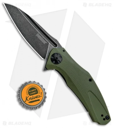 Kershaw Natrix A/O Knife Olive Green G-10 (3.25" BlackWash) 7007OLBW 6 Kershaw Natrix A/O Knife Olive Green G-10 (3.25" BlackWash) 7007OLBW - Image 4