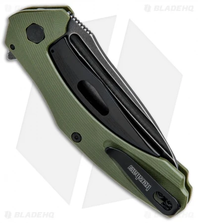 Kershaw Natrix A/O Knife Olive Green G-10 (3.25" BlackWash) 7007OLBW 5 Kershaw Natrix A/O Knife Olive Green G-10 (3.25" BlackWash) 7007OLBW - Image 3