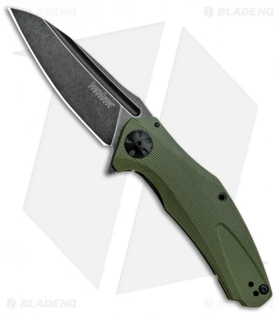 Kershaw Natrix A/O Knife Olive Green G-10 (3.25" BlackWash) 7007OLBW 3 Kershaw Natrix A/O Knife Olive Green G-10 (3.25" BlackWash) 7007OLBW
