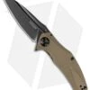 Kershaw Natrix Sub-Frame Lock A/O Knife Tan G-10 (3.25" Black Stonewash) 2 Kershaw Natrix Sub-Frame Lock A/O Knife Tan G-10 (3.25" Black Stonewash) -Kershaw Store Kershaw Natrix FL AO Tan Black BHQ 119806 jr