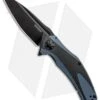 Kershaw Natrix XL Sub-Frame Lock Knife Blue G-10/CF (3.75" Black) 7008CFBLK -Kershaw Store Kershaw Natrix Sub FL Carbo Blue CF KS7008CFBLK BHQ 92438 jr