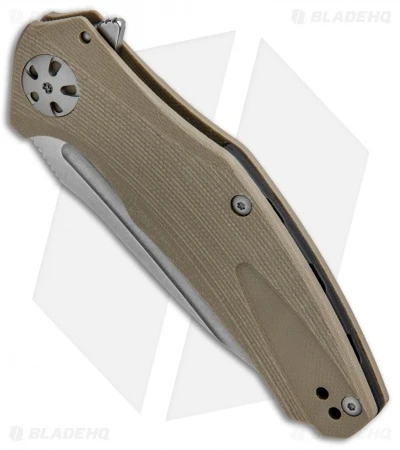 Kershaw Natrix Sub-Frame Lock Knife Tan G-10 (3.25" Stonewash) 7007TAN 4 Kershaw Natrix Sub-Frame Lock Knife Tan G-10 (3.25" Stonewash) 7007TAN - Image 2