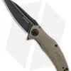 Kershaw Natrix Sub-Frame Lock Knife Tan G-10 (3.25" Black Stonewash) 7007TANBW -Kershaw Store Kershaw Natrix Tan G10 Black SW BHQ 87958 er