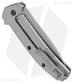 Kershaw Outcome Assisted Opening Knife Steel (3.1" Stonewash) 2044 -Kershaw Store Kershaw OUTCOME Knife 2044 BHQ 178509 jr side