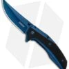Kershaw Outright A/O Frame Lock Knife Blue/Black G-10 (3" Blue) 8320 -Kershaw Store Kershaw Outright AO FL Blue Black G 10 Blue 8320 BHQ 80595 jr