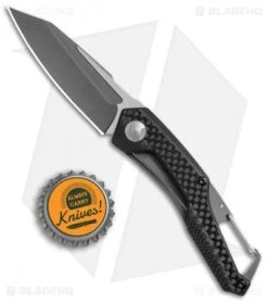 Kershaw Reverb Frame Lock Knife Carabiner Carbon Fiber/G-10 (2.5" Two-Tone) 1220 -Kershaw Store Kershaw Reverb Carabiner CF G 10 TT 1220 BHQ 52167 jr bottlecap 2